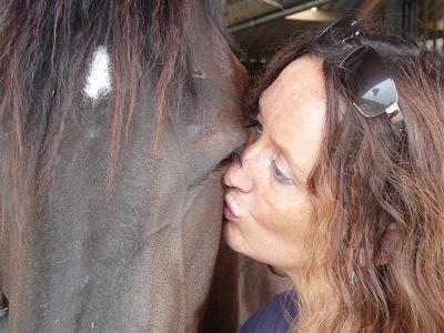 Basia et Astrakan - Refuge 100 Chevaux sur l'Herbe