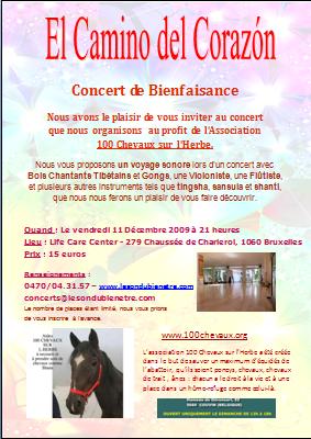 Concert du 11 décembre 2009