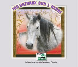 100 Chevaux sur l'herbe