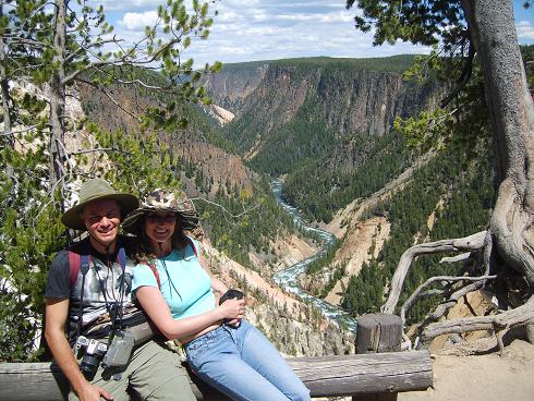 Nous à Yellowstone